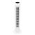 White Home TWFR78 tower fan with timer and remote control