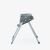 Side view of Ingenuity Proper Positioner 7in1 high chair frame on white background