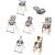 Ingenuity Proper Positioner 7-in-1 Deluxe High Chair multiple configurations