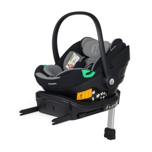 Petite&Mars Core Pro i-Size car seat with base, angled view - Petite&Mars