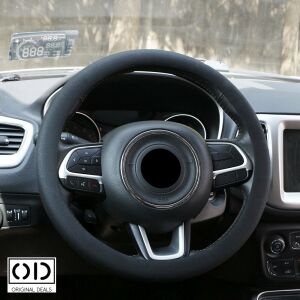 Калъф за волан ORIGINAL DEALS, Силикон, Черен, Универсален, Диаметър 33 - 40 см