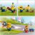 Сцени от комплекта LEGO Minions 75580 с фигурки на миньони
