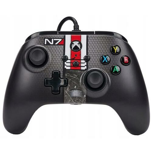 PowerA Enhanced Wired Controller for Xbox Series X|S vezérlő Mass Effect N7 dizájnnal