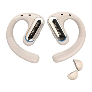 OneOdio OpenRock Pro beige open-ear headphones for sports and running - OneOdio Headphone