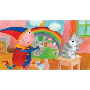 Diafilm - Kerekítő manó mini meséi 4 évszak - 4 mese