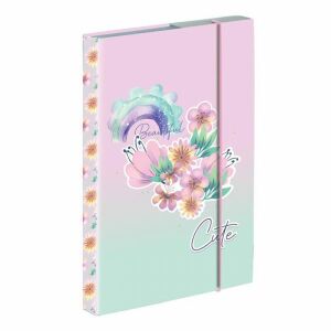 Flowers virágos füzetbox - A4 - OXY BAG 122497253 - Füzetbox