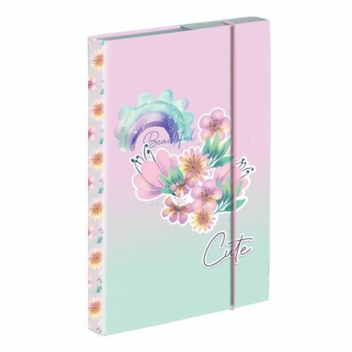 Flowers virágos füzetbox - A4 - OXY BAG 122497253