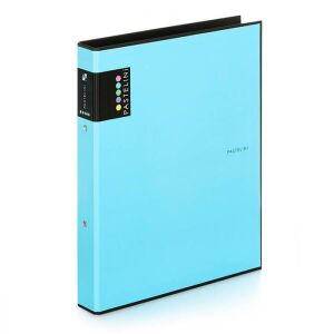 PASTELINI A4 gyűrűskönyv, 2 gyűrűs, pasztell kék - Pastelini