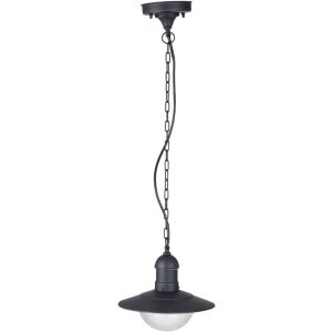 Avide Außenhängelampe Imperial 1xE27 IP44 schwarz 122500114 - Aufhänger für den Außenbereich