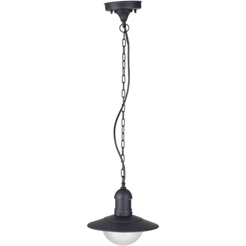 Avide lampa wisząca zewnętrzna Imperial 1xE27 IP44 czarna 122500114