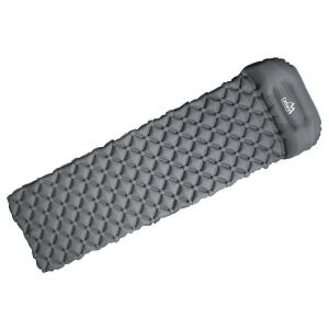 Cattara Crystal felfújható kemping matrac, szürke, felfújva - Cattara