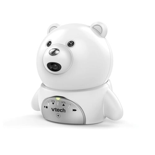 Vtech BM5150 babaőrző kamera, fehér medve design, elülső nézet - Gyerek esernyő