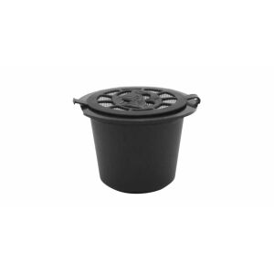 5 db-os újrafelhasználható kapszula készlet Nespresso kávéfőzőkhöz (Nespresso eszpresszógépek), fekete