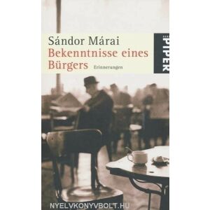 Márai Sándor: Bekenntnisse eines Bürgers (Egy polgár vallomásai német nyelven) 136043883 - Idegennyelvű könyv