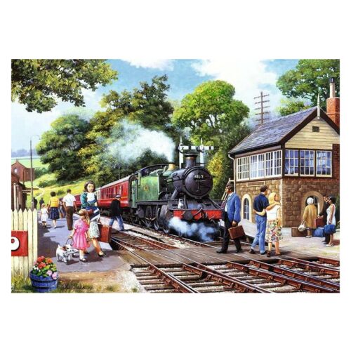 Puzzle 1000 db - Vidéki állomás