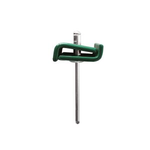 Szegélyes hálórögzítő kapcsok, 20x2 mm, zöld 122555904 - EmaConstruct