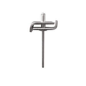 Cleme prindere plasa bordurata, 20x2 mm, zincat