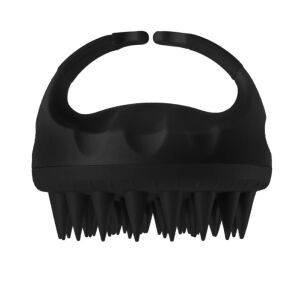 Szilikon fejbőr masszázs- és tisztítókefe, puha, biztonságos, mérete 8,5 x 7,5 cm