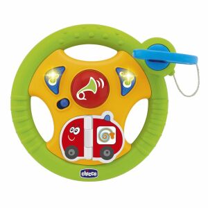 Chicco Baby Driver volan muzical cu lumini și sunete pentru bebeluși de la 6 luni - Jucării muzicale