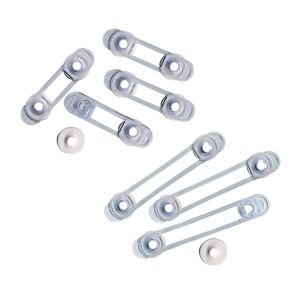 Dreambaby Multi-Purpose Latches, 7 pack, baby safety locks for cabinets, drawers, and more - Baby Safety Lock