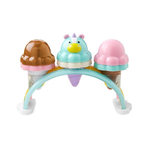 SKIP HOP Zoo Ice cream stackable set with changing colours Sweet Scoops 2yrs+