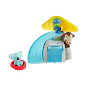 Играчки SKIP HOP Zoo Outdoor Adventure 2+, включващи планина с пързалка, водопад и планери, с фигурка на маймуна и фигурка на коала - Фигура
