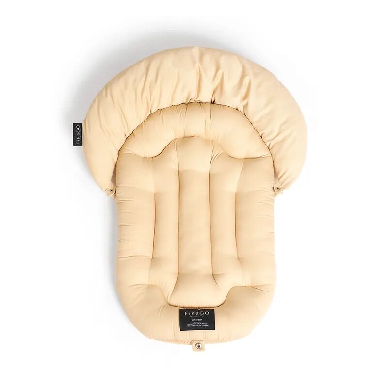 E-shop FIKAGO Mäkká podložka s vankúšikom Mushroom Beige L
