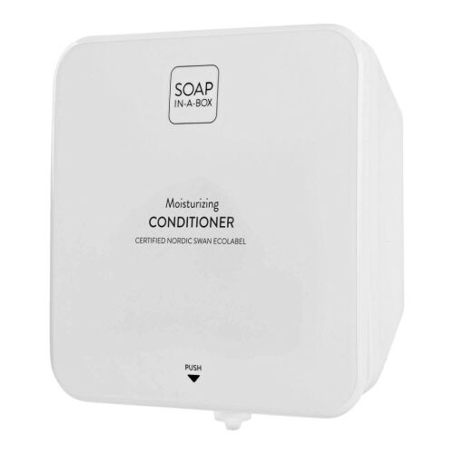 Soap-In-A-Box fényes fehér hajkondicionáló adagoló