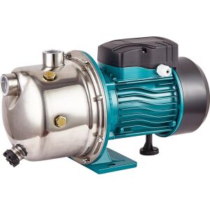 Pompa de suprafață autoamorsantă DDT JS100 2200W 3000l/h, din oțel inoxidabil, pentru transferul apei, irigare și alimentare cu apă menajeră - Pompe de grădină