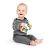 Boldog baba játszik a Baby Einstein Petit Piano zenélő játékkal