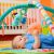 Baby playing with elephant toy on Bright Starts Wild Wiggles Activity Gym