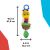 Dimensions of Baby Einstein Cal-a-Puller rattle toy