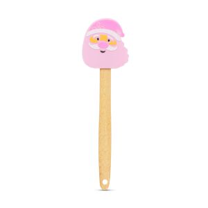 Spatulă din silicon în formă de Moș Crăciun - 29x7,6 cm 122573295