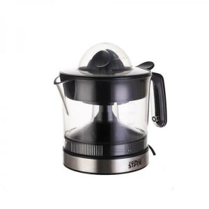 WinningStar Citrusprés, fekete és ezüst színben, átlátszó kancsóval - Kézi aprító, Kézi mixer, Gyümölcscentrifuga és préselő és Elektromos tésztagép