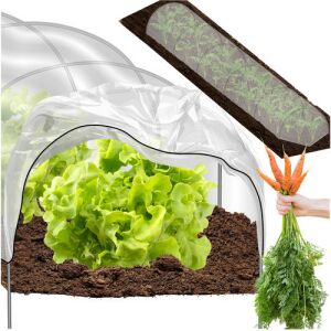 Tunel zo skleníka Gardlov 25382, jednoduchá montáž, chráni rastliny pred mrazom, dažďom a škodcami, UV ochrana, polkruhový tvar, 300 x 45 x 40 cm - Záhrada