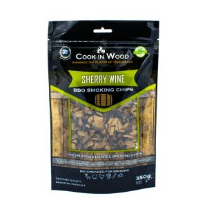 Дъбов чипс за опушване, наситен с аромат на ШЕРИ ВИНО, чипс 350 грама 122590952 - Чипс