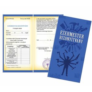 Vicces ezermester bizonyítvány, ajándék barkácsolóknak - Vicces ajándék