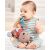 Baby playing with Skip Hop Kangaroo Bandana Buddies Teether Toy
