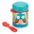 Skip Hop Zoo Owl Thermos with Spork Detached