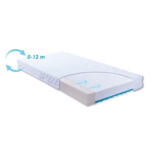 BabyMatex Carpathia 120x60 cm dječji madrac s prozračnim slojem pjene za 0-12 mjeseci - Namještaj za bebe