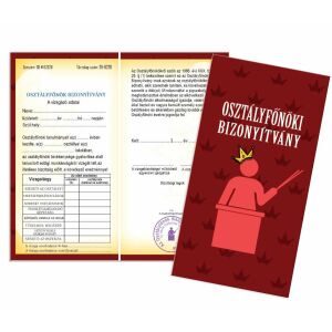 Vicces Osztályfőnöki Bizonyítvány, humoros ajándék tanároknak - Vicces ajándék