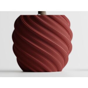 Ghiveci decorativ Sani, Roma 120 x 120 x 109 mm, Rosu Inchis Mat 122637710 - Ghivece pentru flori