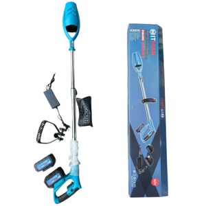 Hitman 62V Bezdrôtový fúkač na lístie s teleskopickou tyčou, HT-BLS-6444X,  vrátane dvoch batérií, nabíjačky a prenosného vaku - Záhradné vysávače a fúkače lístia