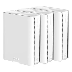 ASUS BQ16 Trójpasmowy (2,4 GHz / 5 GHz / 6 GHz) Wi-Fi 7 (802.11be) Biały 3 Wewnętrzny 122748285 - Router Wi-Fi, adapter