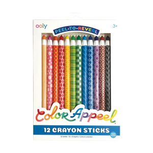 Creioane colorate Color Appeel, set de 12, cu invelis detasabil 122749569 - Creioane colorate