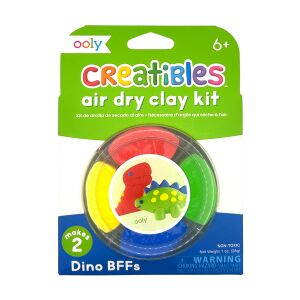 OOLY Creatibles - Kit Plastilinș Dinozauri - 4 Culori 122749589 - Ooly