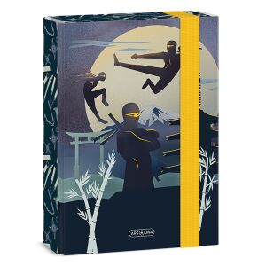 Ars Una füzetbox A5 - Ninjas in the dark 122749954 - Füzetbox
