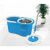 Esperanza spin mop with bucket on white tile