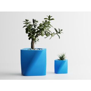 Corba Sani Maxi-Dekotopf 172x172xH169 mm, Cyan 122751072 - Übertöpfe