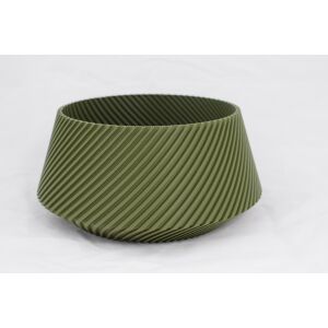 Dekotopf Sani, Flora 200 x 200 x 100 mm, Dunkelgrün 122751430 - Übertöpfe